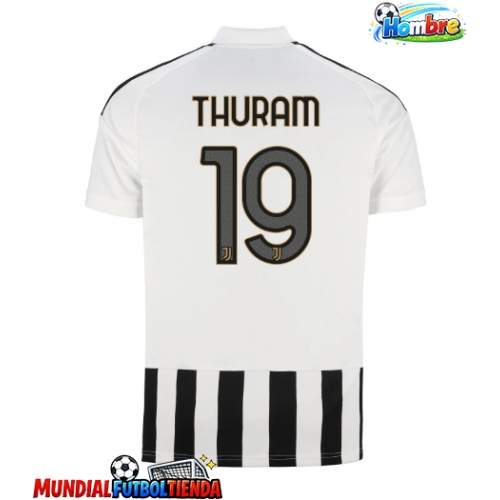Camiseta Juventus Khephren Thuram #19 Primera Equipación Replica 2026-27 mangas cortas